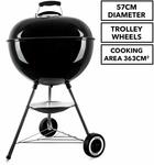 Weber Original 57cm Kettle Charcoal BBQ Smoker Grill $199 + Postage (Free with Club Catch) @ Catch