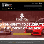 Free Holden Legend Membership Signup or Buy Membership Pack for $79.95 (RRP $120) + Post ($0 with $80 Order) @ GMSV Merch Store
