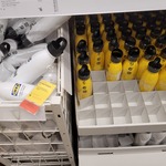 [VIC] EFTERTRÄDA Drink Bottle 500ml Yellow/White $3.50 (was $6) @ IKEA Richmond