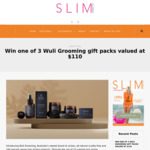 Win One of 3 Wuli Grooming Gift Packs Valued at $110 from Slim Magazine