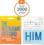 Earn 2000 Everyday Rewards Points on $100 TCN Her, TCN Him, TCN Teen, TCN Restaurant or TCN Cinema @ Woolworths