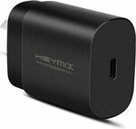 HEYMIX 25W USB C 25W Fast Wall Charger $11.99 + Delivery ($0 with Prime/ $39 Spend) @ SAA Selection via Amazon AU