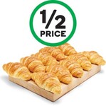 ½ Price Large Butter Croissant 10 Pack $4.50 @ Woolworths