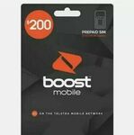 Boost Mobile $200 SIM Card (140GB/365 Days) $164 Delivered (Pay by Card) @ Luckymobileau eBay