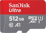 SanDisk Ultra 512GB MicroSDXC Card $68.09 Delivered @ Sunwood-AU via Amazon AU