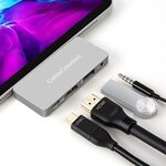 CableCreation Aluminum 4 in 1 USB-C Hub (4K HDMI, USB 2, 3.5mm Audio, 100W PD) $11.70 Delivered @ CableCreation via Amazon AU