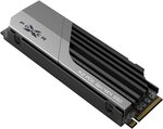 Silicon Power 2TB XS70 + Heatsink M.2 2280 NVMe PCIe Gen 4 7300/6800MB/s SSD US$143.47 (~A$213.20) Delivered @ Amazon US