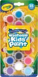 CRAYOLA Kids Poster Paint, 18 Coloured Mini Pots of Washable Paint $5.97 + Delivery ($0 with Prime/ $39 Spend) @ Amazon AU