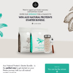 Win a Protein Starter Bundle from Australian Natural Protein