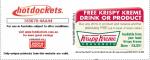 Buy one, Get one Free anything at Krispy Kreme!
