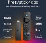 Amazon Fire TV Stick 4K Max $69 Shipped @ Amazon AU