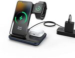 3 in 1 Wireless Charger with 18W QC3.0 Charger & Fast-charging Cable $29.68 (Was $49.99) + Delivery @ Wavlink-RC via Amazon AU