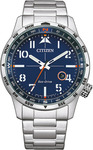 Citizen Eco-Drive Aviator Style Watch (Blue or Green Dial) $169.00, Bullhead $199.00 Delivered @ Starbuy
