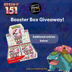 Win a Pokemon 151 Booster Box from Drip for Days