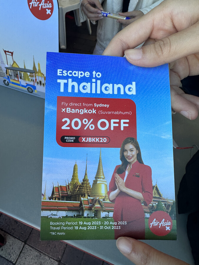 20 off Flights to Bangkok from Sydney / Melbourne (Fly from Now to 31