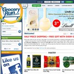 GroceryRun.com.au Half Price Shipping & A Free Gift EVERY ORDER!