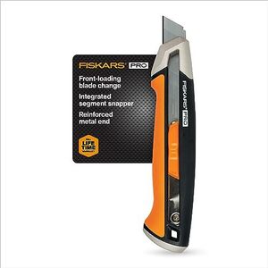 [Prime] Fiskars 770210-1001 Pro Utility Knife, Snap 18 mm $19.05 (-41% ...