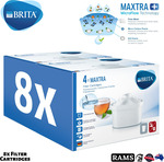 [eBay Plus] 8x Pack Brita Maxtra Water Filter Cartridges $57.99 Shipped @ RAMS Store via eBay