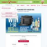 Win 1 of 50 Yeti Cooler Bags Worth $299 from Thirsty Camel