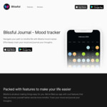 [Android, iOS] Free: Blissful Journal - Mood Tracker Lifetime License @ getblissful.app