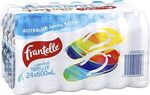 Frantelle Spring Water 24 x 600ml $8.60 ($7.74 S&S) + Delivery ($0 with Prime/ $59 Spend) @ Amazon AU