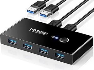 UGREEN USB 3.0 Sharing Switch $33.71 + Delivery ($0 with Prime/ $59 Spend) @ UGREEN via Amazon AU