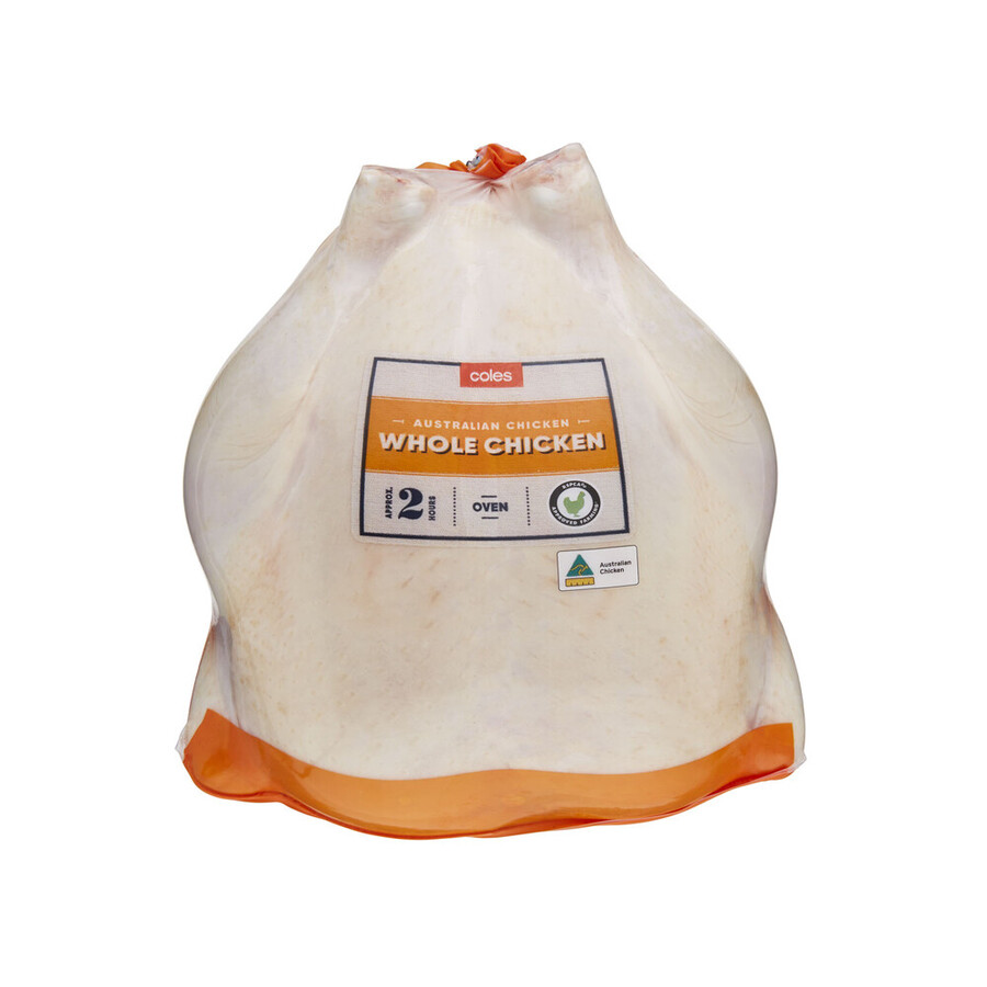 Coles RSPCA Approved Fresh Whole Chicken (Medium or Extra Large) $4/kg ...