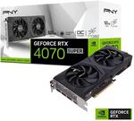 PNY Verto RTX 4070 Super OC 12GB GDDR6X Graphics Card $848.00 Delivered + Surcharge @ Shopping Express