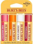 [Prime] Burt's Bees 100% Natural Origin Moisturising Lip Balm 4 Tubes $12.08 ($10.87 S&S) Delivered @ Amazon AU
