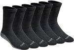 Dickies Men's Dri-Tech Moisture Control Crew Socks 6 Pairs (Black - Large) $17.08 + Del ($0 Prime/ $59 Spend) @ Amazon US via AU