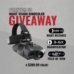 Win a Phantom 50 Night Vision Binoculars from X-Vision Optics