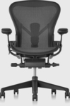 20% off Herman Miller Aeron Remastered Graphite with Fully Adjustable Arms $1908 + Delivery ($0 SYD Pickup) @ Living Edge