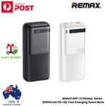 REMAX 20000mAh 22.5W Power Bank $26.99 ($20.99 with eBay Plus targeted code) Delivered @ Remax au via eBay