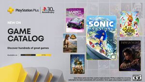 [PS4, PS5, PS Plus] PS+ Extra/Premium Dec: Sonic Frontiers, Forspoken, WRC Generations, Sly 2, Sly 3 + More @ PlayStation