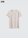 U Cotton Crew Neck T-Shirt Women's Yellow $4.90, Unisex Pink, Brown, Green & Blue $9.90 + $7.95 Del ($0 C&C/ $75 Order) @ UNIQLO