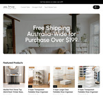 Up to 45% off Collapsible Shoe Boxes 3-Pack Start from $29.99 + Delivery ($0 with $199 Spend/SYD C&C) @ Snug Home Living