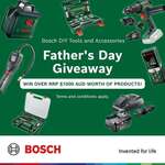 Win 1 of 4 Bosch DIY Prize Packs Worth over $1,000 Each from Bosch DIY