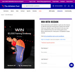 Win a Reebok Nano X5, Reebok Training Outfit, Merch & Barry’s Bootcamp 50 Session Class from The Athlete's Foot