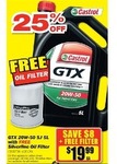 Castrol GTX 20W-50 SJ 5L $19.99+ FREE oil filter, 1400kg Trolley Jack $19.99 @ Repco. 14th March