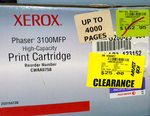 Genuine XEROX 3100 MFP Toner for $25 at Harvey Norman Hobart