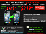 iPhone 5 Repairs $219 at Vones