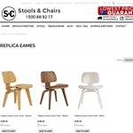 Replica Charles and Ray Eames DCW (Dining Chair Wood) - $30 OFF to $159 EACH + Shipping