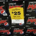 2x 24 X 375ml cans of Pepsi Max or Solo or Sunkist or schweps for $25 Woolies Wa