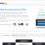 Web Hosting: 5GB Disk, 15GB BW, Unlimited add-domains for $1 USD/mth in USA, EU or India [Web3k]