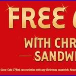 Free 375ml Coke With Any Christmas Sandwich Purchase at 7-Eleven