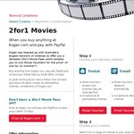 Once again - 2for1 Movie Pass from Kogan.com