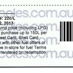 22¢ Per Litre Fuel Discount at Coles Express
