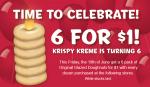 Buy a Dozen Doughnuts from Krispy Kreme and Get Another 6 for Only $1 More