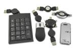 The Laptop Warrior Kit: Mouse, Numberpad and USB hub RJ45. 22.96+6.95 shipping.