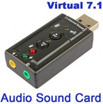 3D Virtual 7.1 Channel Audio Sound Card Adapter US $1.29 + Free Shipping (200 Pcs) @Newfrog